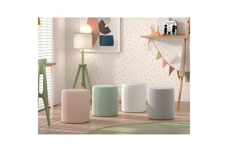 Nattduksbord Moon Olivgrön - Olivgrön - Möbler - Barnmöbler - Barnbord - Sängbord barn & nattduksbord barn