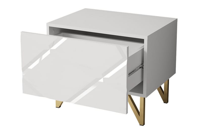 Glenndale Barnsängbord 47 cm - Svart - Möbler - Barnmöbler - Barnbord - Sängbord barn & nattduksbord barn