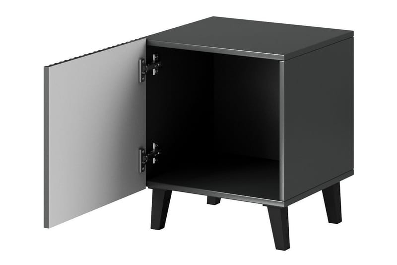 Juniskär Barnsängbord 52 cm - Svart - Möbler - Barnmöbler - Barnbord - Sängbord barn & nattduksbord barn