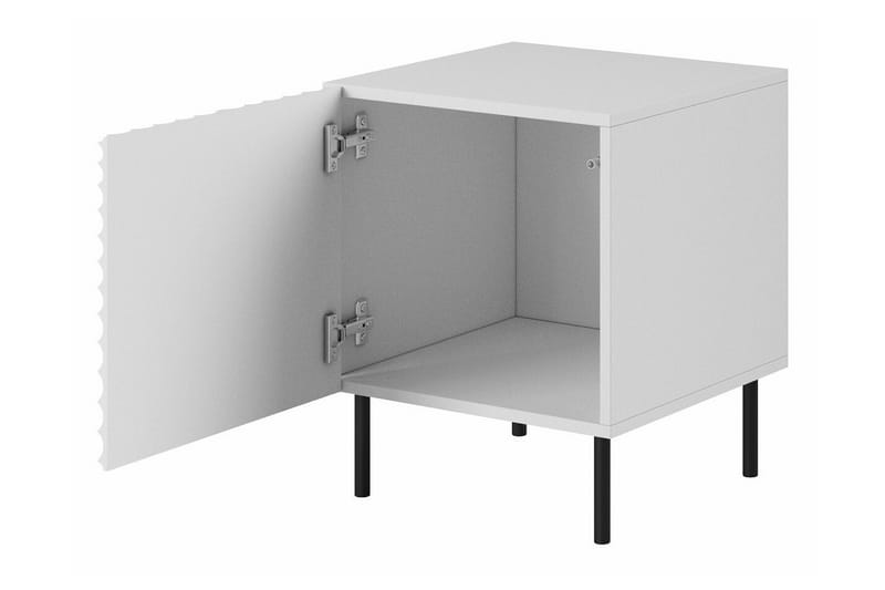 Juniskär Barnsängbord 54 cm - Vit - Möbler - Barnmöbler - Barnbord - Sängbord barn & nattduksbord barn