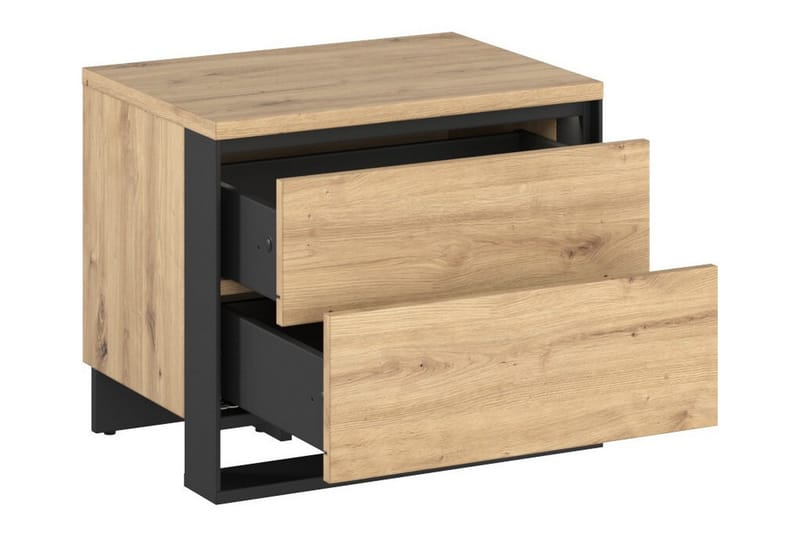 Rathmore Barnsängbord 48 cm - Svart - Möbler - Barnmöbler - Barnbord - Sängbord barn & nattduksbord barn