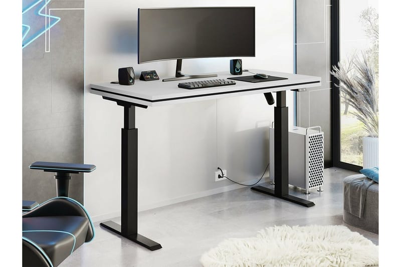 Tallow Barnskrivbord 76 cm - Svart - Möbler - Barnmöbler - Barnbord - Skrivbord barn