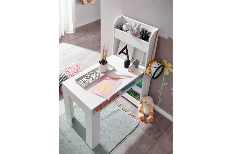 Wilhem Barnskrivbord 90 cm Rektangulär - Möbler - Barnmöbler - Barnbord - Skrivbord barn