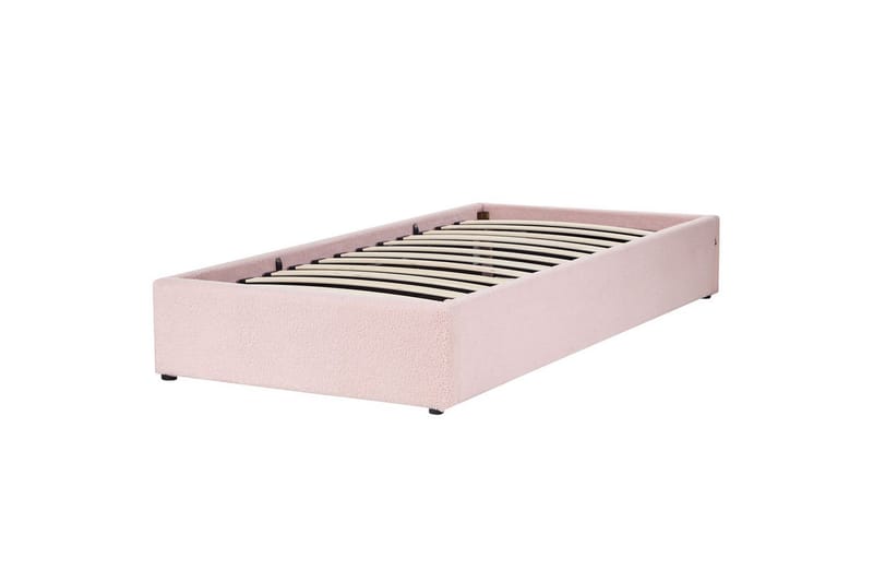 Barnsäng Dinan med lamellram Rosa - Rosa - Möbler - Barnmöbler - Barnsäng & juniorsäng