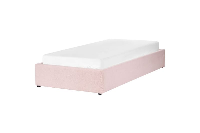 Barnsäng Dinan med lamellram Rosa - Rosa - Möbler - Barnmöbler - Barnsäng & juniorsäng