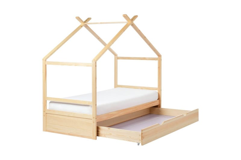 Barnsäng Orgeval - Ljus trä - Möbler - Barnmöbler - Barnsäng & juniorsäng - Hussäng