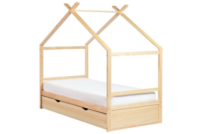 Barnsäng Orgeval - Ljus trä - Möbler - Barnmöbler - Barnsäng & juniorsäng - Hussäng