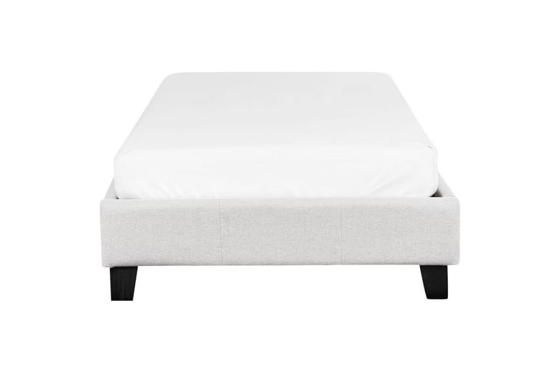 Barnsäng Roanne med lamellram Grå-Mörkt Trä, Polyester - Grå-Mörkt Trä, Polyester - Möbler - Barnmöbler - Barnsäng & juniorsäng
