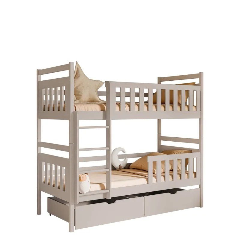 Bridgeorth Våningssäng Två Liggplatser 90x200 cm, Beige