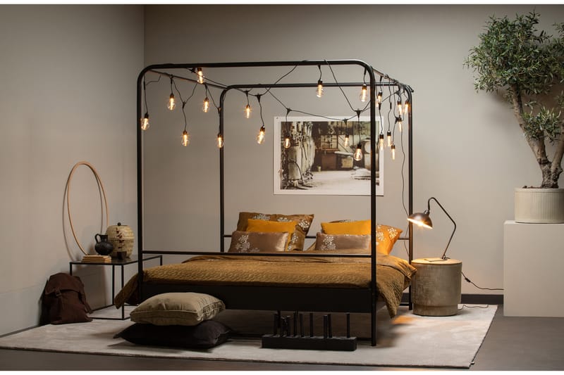 Bunk Juniorsäng 160x200 cm - Svart - Möbler - Barnmöbler - Barnsäng & juniorsäng