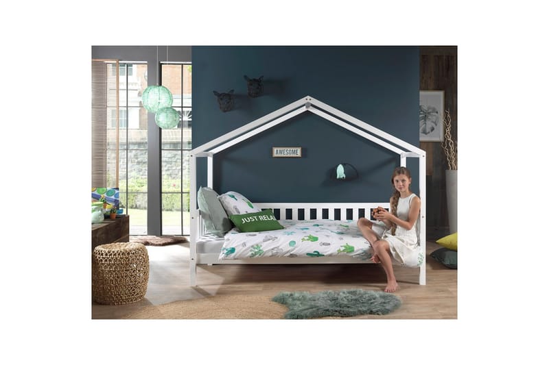 Dallas Hussäng 97x211 cm - Vit - Möbler - Barnmöbler - Barnsäng & juniorsäng - Hussäng