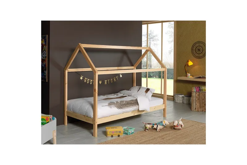 Dallas Hussäng 98x208 cm - Natur - Möbler - Barnmöbler - Barnsäng & juniorsäng - Hussäng