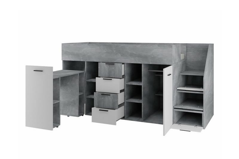 Dunvegan Juniorsäng 90x200 cm - Brun - Möbler - Barnmöbler - Barnsäng & juniorsäng