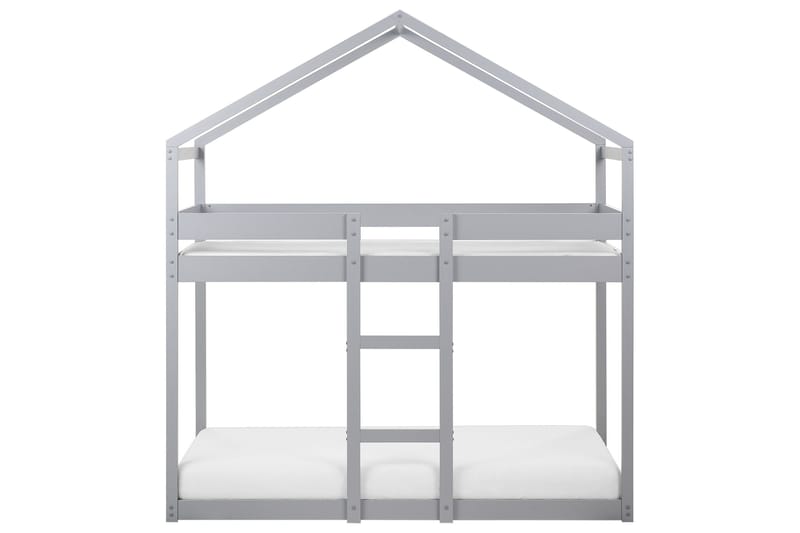 Fallon Våningssäng Två Liggplatser 90x200 - Grå - Möbler - Barnmöbler - Barnsäng & juniorsäng - Våningssäng barn