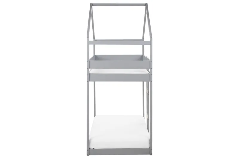 Fallon Våningssäng Två Liggplatser 90x200 - Grå - Möbler - Barnmöbler - Barnsäng & juniorsäng - Våningssäng barn