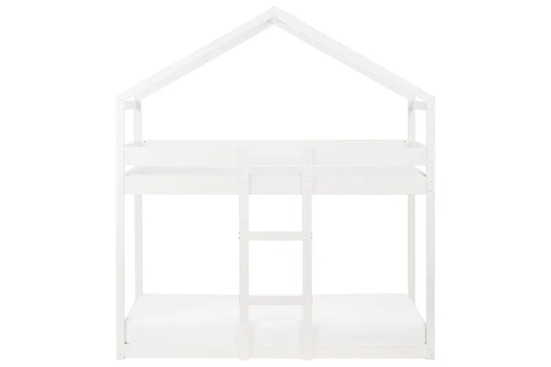 Fallon Våningssäng Två Liggplatser 90x200 - Vit - Möbler - Barnmöbler - Barnsäng & juniorsäng - Våningssäng barn