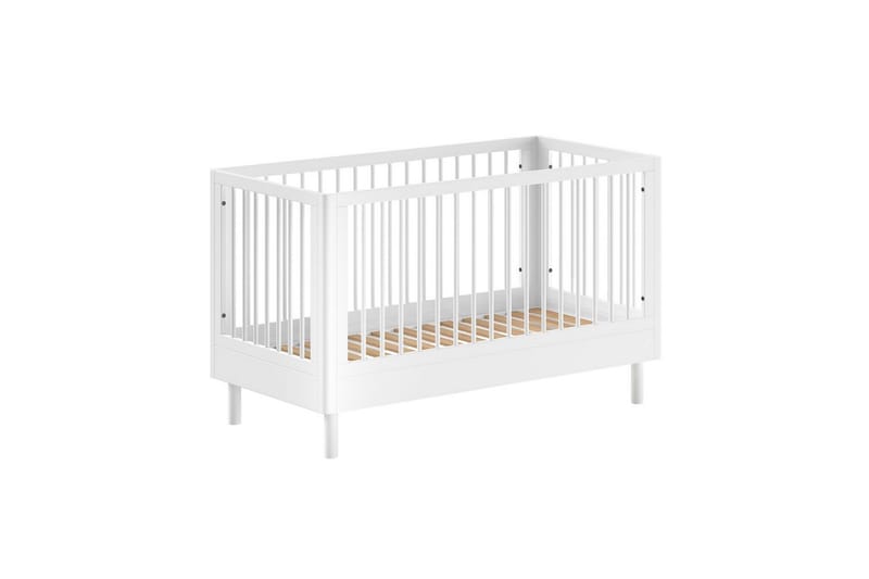 Forrest Spjälsäng 74x144 cm - Vit - Möbler - Barnmöbler - Barnsäng & juniorsäng - Spjälsäng