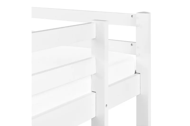 Högsäng med skrivbord Loury - Vit - Möbler - Barnmöbler - Barnsäng & juniorsäng - Loftsäng barn