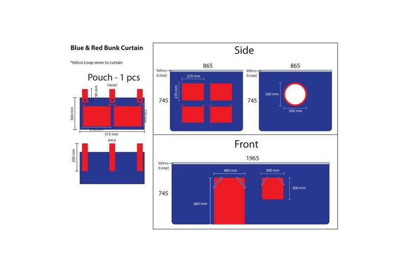 Halvhög Säng med gardin och rutschkana Pino Grå, Domino - Grå, Domino - Möbler - Barnmöbler - Barnsäng & juniorsäng - Loftsäng barn