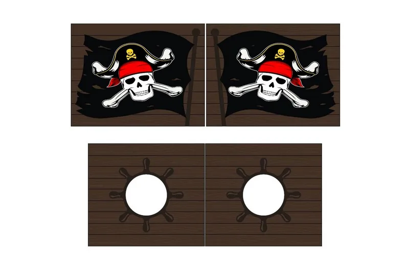 Halvhög Säng med gardin Pino Grå, Karibiska Pirater - Grå, Karibiska Pirater - Möbler - Barnmöbler - Barnsäng & juniorsäng - Loftsäng barn