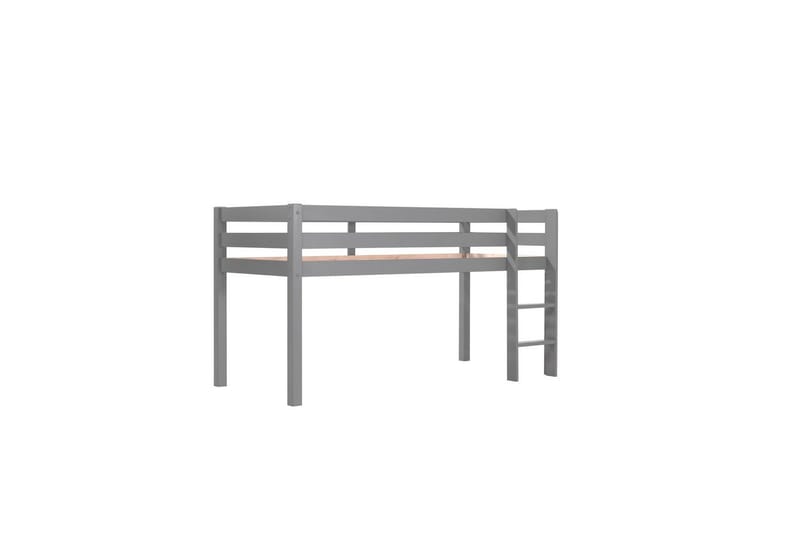 Halvhög Säng med gardin Pino Grå, Domino - Grå, Domino - Möbler - Barnmöbler - Barnsäng & juniorsäng - Våningssäng barn