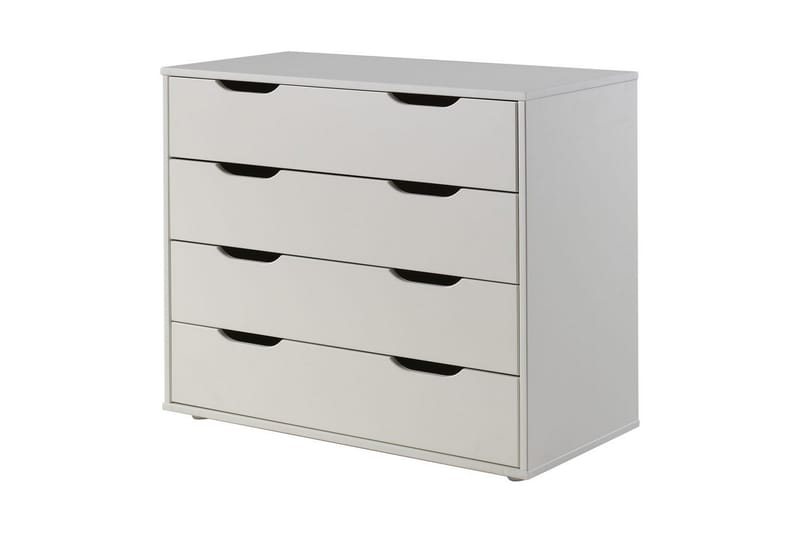 Halvhög Säng med stege Scott matchande skrivbord, en byrå med 3 lådor och en garderob med 2 dörrar - Möbler - Barnmöbler - Barnsäng & juniorsäng - Våningssäng barn