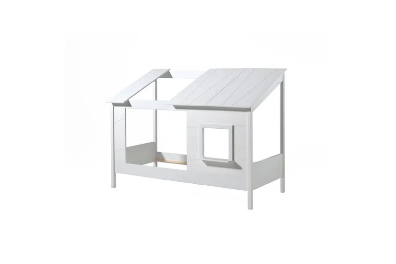 Housebed Hussäng 106x214 cm, Vit