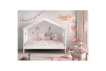 Hussäng Amori 90 x 200 cm White - Möbler - Barnmöbler - Barnsäng & juniorsäng - Hussäng