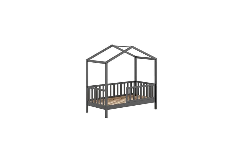 Hussäng för Småbarn Dallas 70x140 cm Antracit - Antracit - Möbler - Barnmöbler - Barnsäng & juniorsäng