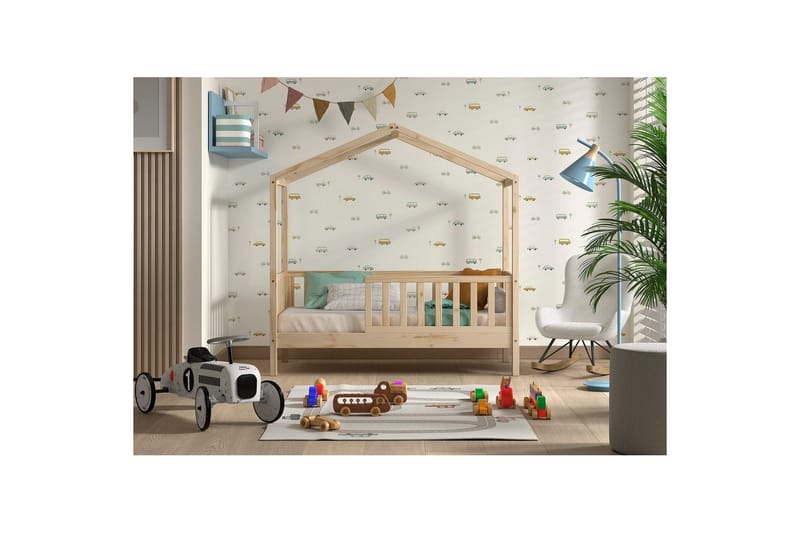 Hussäng för Småbarn Dallas 70x140 cm Naturlig - Naturlig - Möbler - Barnmöbler - Barnsäng & juniorsäng
