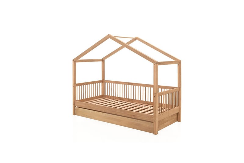 Hussäng med låda Forrest Ek - Ek - Möbler - Barnmöbler - Barnsäng & juniorsäng - Hussäng