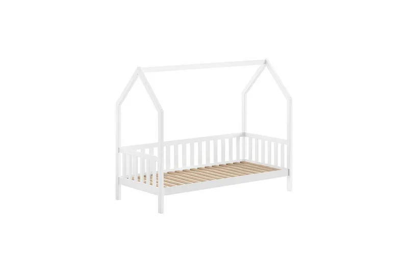 Hussäng med undersäng Cabane 90x200 cm Vit - Vit - Möbler - Barnmöbler - Barnsäng & juniorsäng