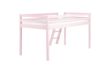 Låg våningssäng Ascoux - Rosa - Möbler - Barnmöbler - Barnsäng & juniorsäng - Loftsäng barn