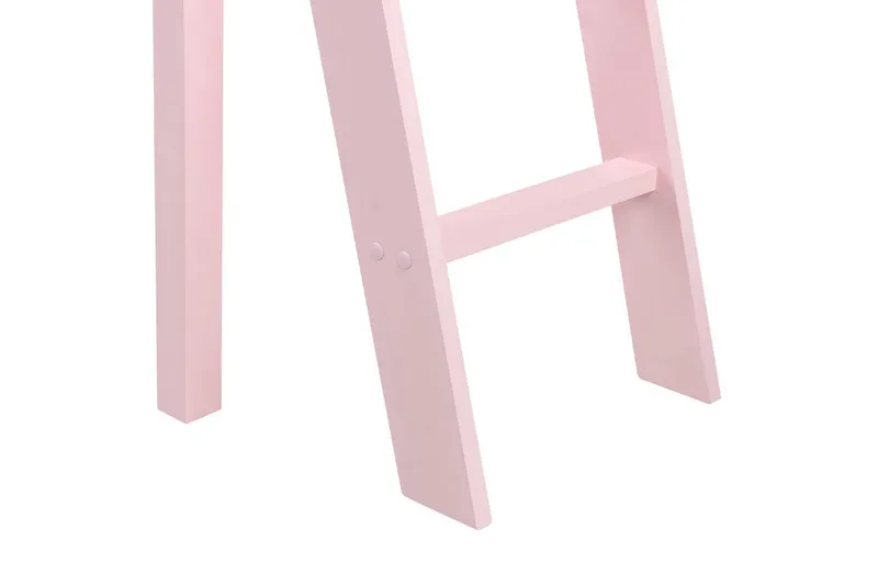 Låg våningssäng Ascoux - Rosa - Möbler - Barnmöbler - Barnsäng & juniorsäng - Loftsäng barn