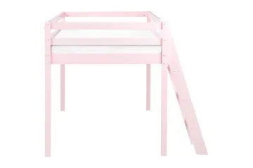 Låg våningssäng Ascoux - Rosa - Möbler - Barnmöbler - Barnsäng & juniorsäng - Loftsäng barn