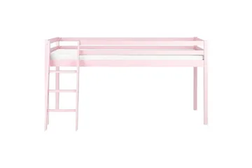 Låg våningssäng Ascoux - Rosa - Möbler - Barnmöbler - Barnsäng & juniorsäng - Loftsäng barn