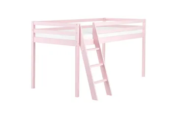 Låg våningssäng Ascoux - Rosa - Möbler - Barnmöbler - Barnsäng & juniorsäng - Loftsäng barn