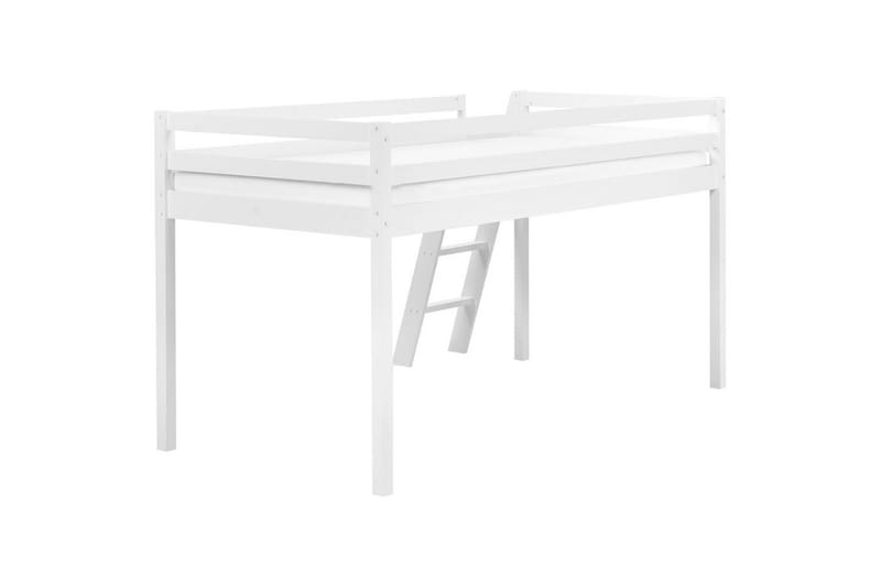 Låg våningssäng Ascoux - Vit - Möbler - Barnmöbler - Barnsäng & juniorsäng - Loftsäng barn