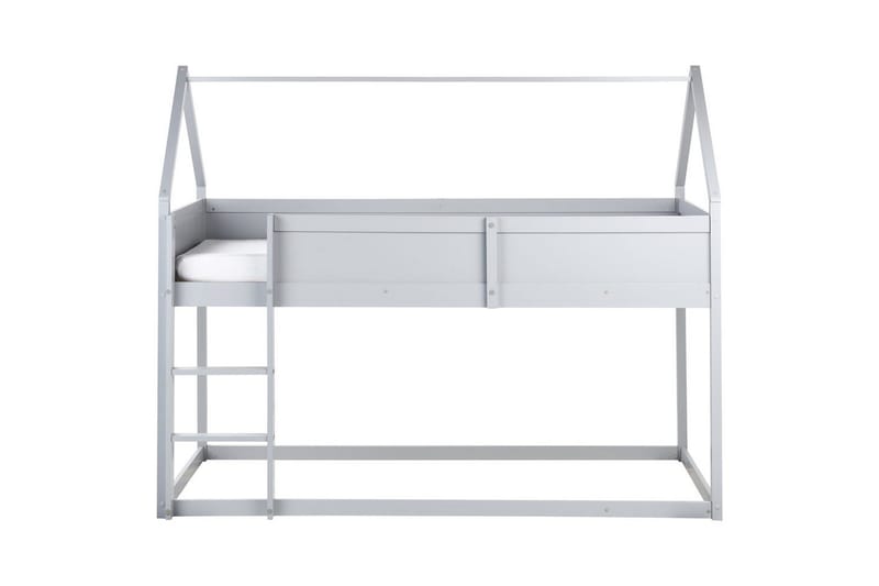 Låg våningssäng Dienne - Grå - Möbler - Barnmöbler - Barnsäng & juniorsäng - Loftsäng barn