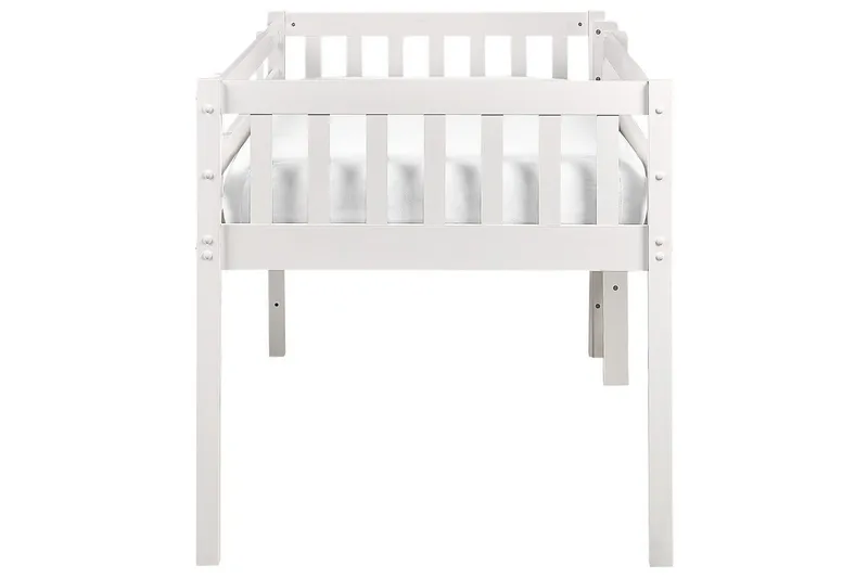 Låg våningssäng Peipin - Vit - Möbler - Barnmöbler - Barnsäng & juniorsäng - Loftsäng barn