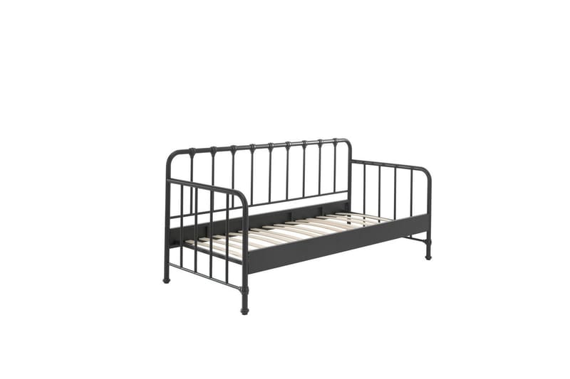 Loftsäng Bronxx Svart 90x200 cm - Möbler - Barnmöbler - Barnsäng & juniorsäng