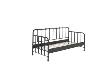 Loftsäng Bronxx Svart 90x200 cm - Möbler - Barnmöbler - Barnsäng & juniorsäng