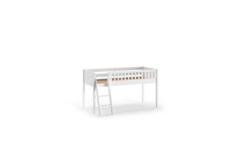 Mellanstegsäng med stege och matchande textilset (lekgardin) Scott Husdjursaffär, Djurbutik - Husdjursaffär, Djurbutik - Möbler - Barnmöbler - Barnsäng & juniorsäng - Våningssäng barn