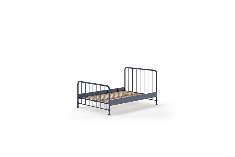 Säng Bronxx Blå, 140 x 200 cm - Blå, 140 x 200 cm - Möbler - Barnmöbler - Barnsäng & juniorsäng