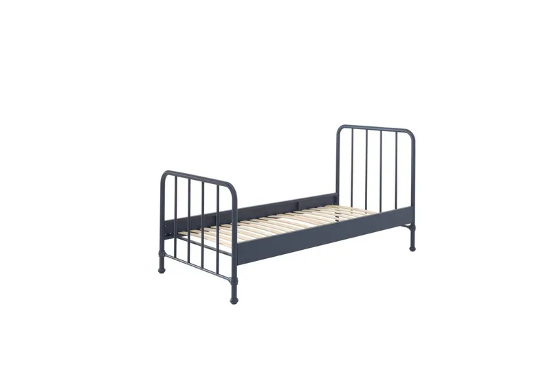 Säng Bronxx Blå, 90 x 200 cm - Blå, 90 x 200 cm - Möbler - Barnmöbler - Barnsäng & juniorsäng