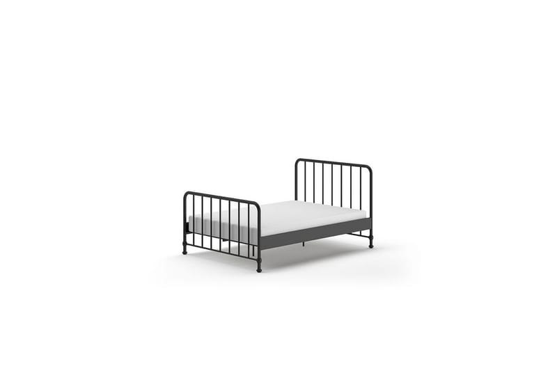 Säng Bronxx Svart, 140 x 200 cm - Svart, 140 x 200 cm - Möbler - Barnmöbler - Barnsäng & juniorsäng