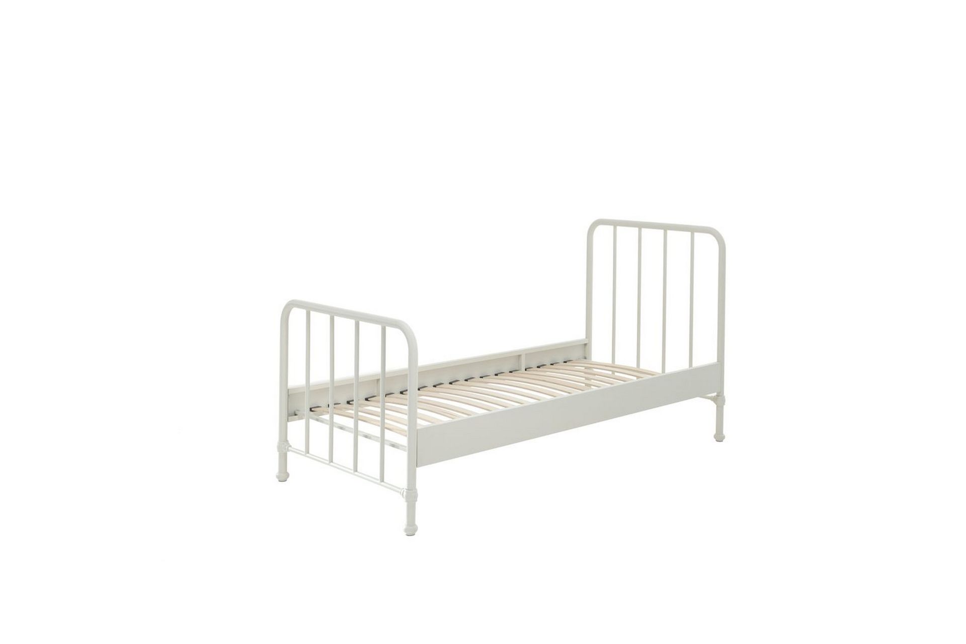 Säng Bronxx Vit, 90 x 200 cm Vit, 90 x 200 cm - Möbler - Trademax