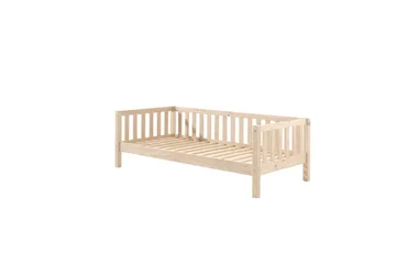 Säng Fritz med 1 Låda Naturlig - Naturlig - Möbler - Barnmöbler - Barnsäng & juniorsäng