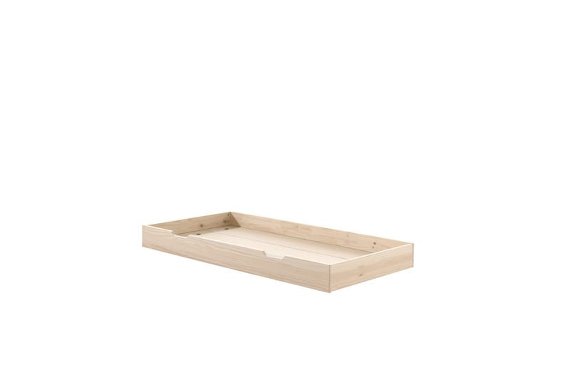 Säng Fritz med 3 Lådor och Undersäng Naturlig - Naturlig - Möbler - Barnmöbler - Barnsäng & juniorsäng