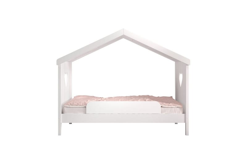 Säng med fallskydd Amori Vit - Möbler - Barnmöbler - Barnsäng & juniorsäng - Hussäng